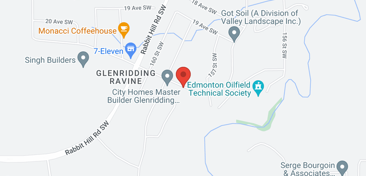 map of 582 glenridding ravine DR SW